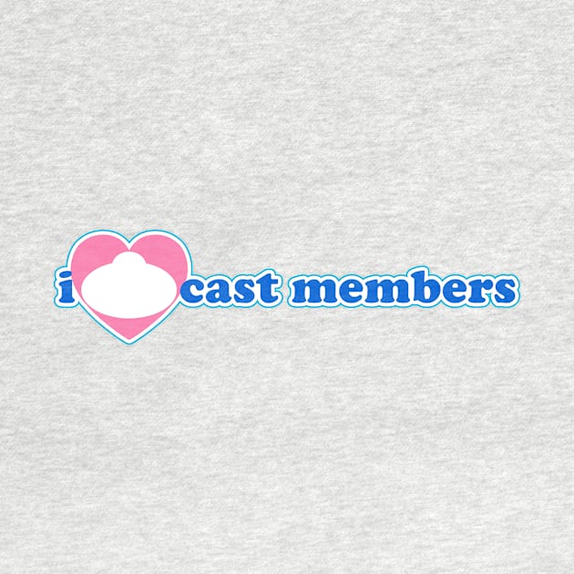 I Heart Cast Members V.2 by HeroToSome